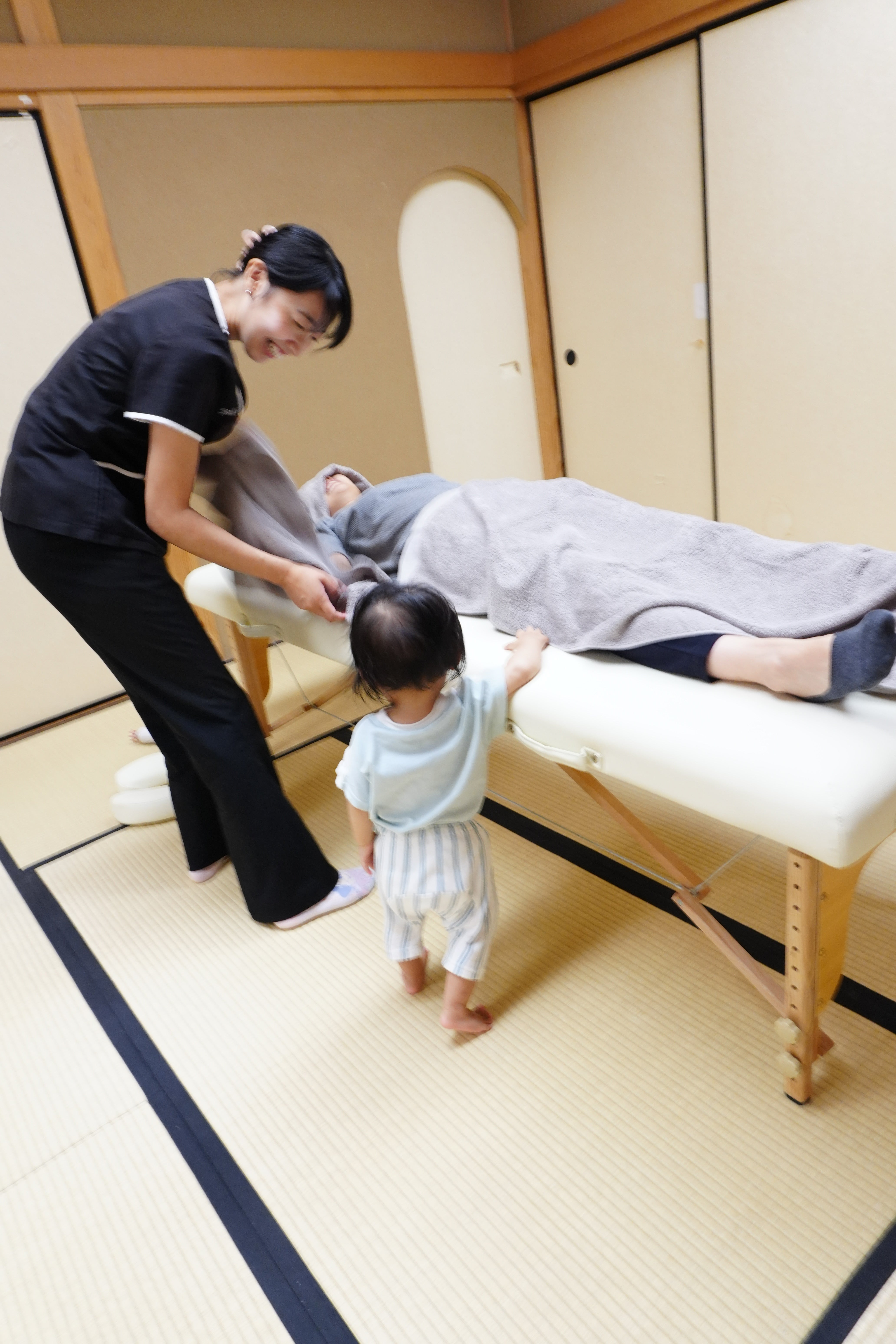 お子様同伴OK！ママさん＆パパさんのための休息場の写真